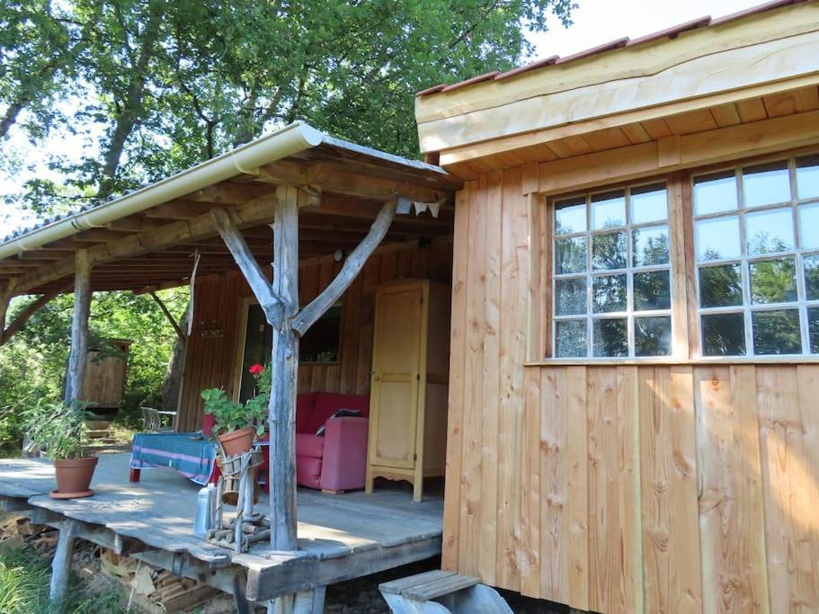 Cosy Cabane Montbrun-Bocage Exterior foto