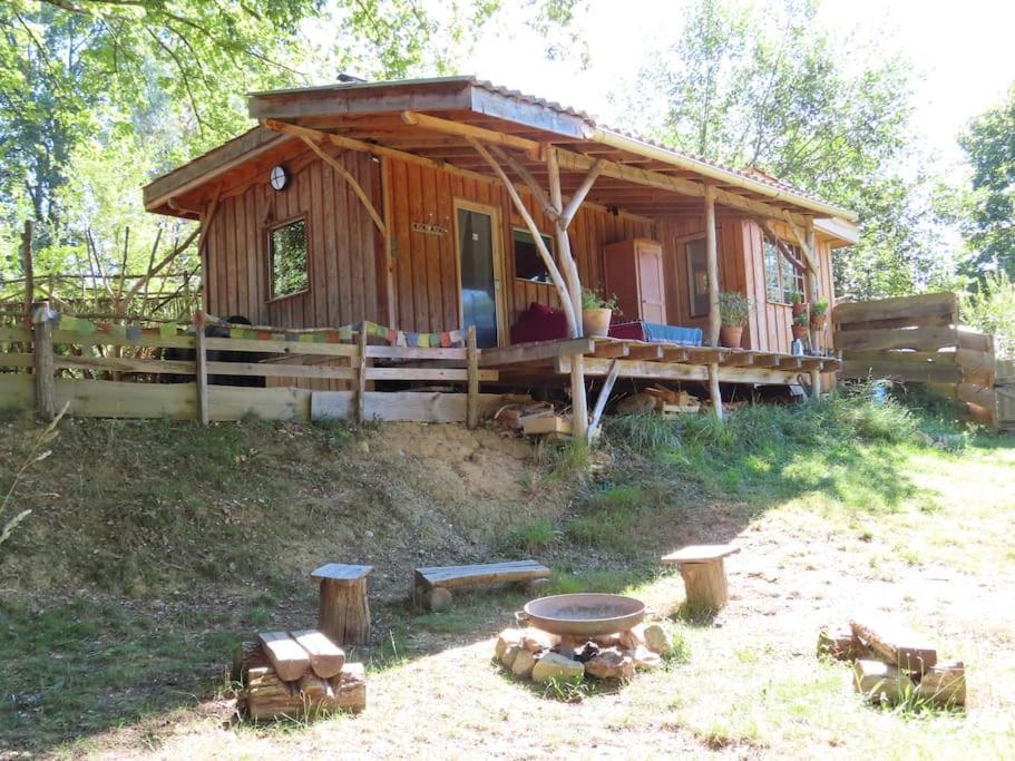 Cosy Cabane Montbrun-Bocage Exterior foto